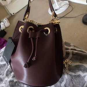 ZARA MINI BUCKET BAG **NEW NEVER USED**